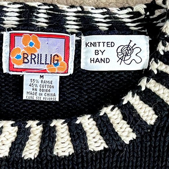 π Vintage Halloween Fall Autumn Sweater Medium - Picture 4 of 9